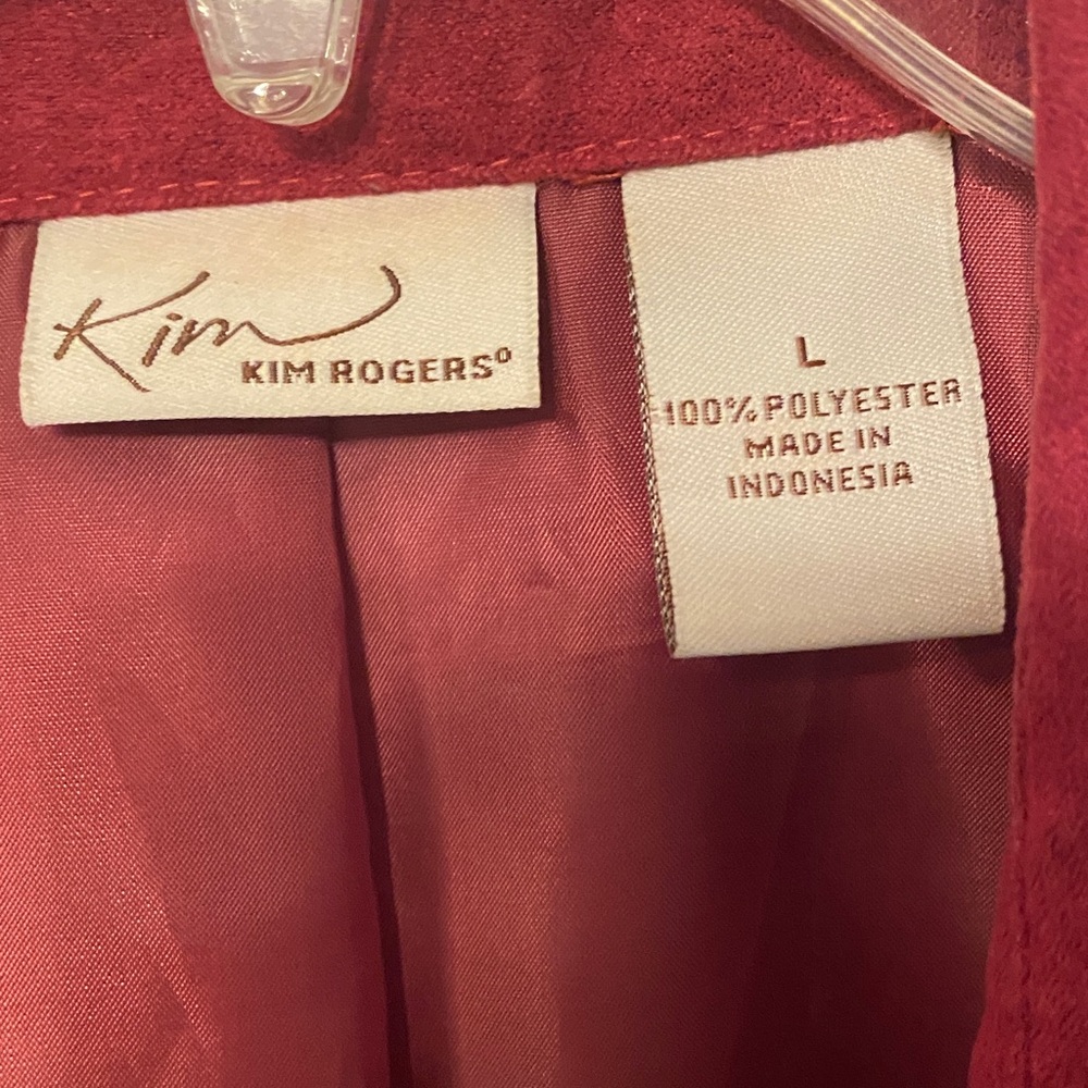 Red Ruffled Blazer - Picture 5 of 5